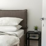 Bett im Schlafzimmer
