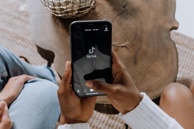 TikTok auf dem Smartphone